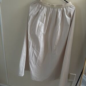 Uniqlo Cream A-Line Skirt